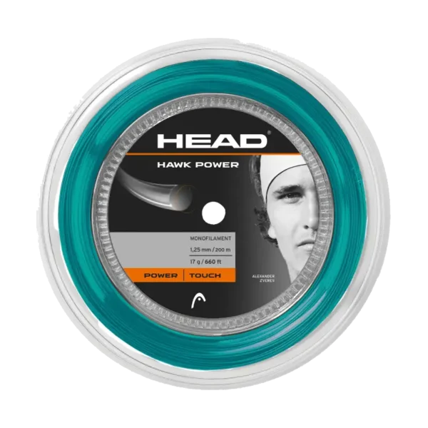 CUERDA DE TENIS HAWK POWER (200M) 17PT