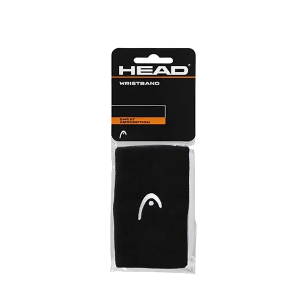 MUÑEQUERA HEAD WRISTBAND 5" BK TU