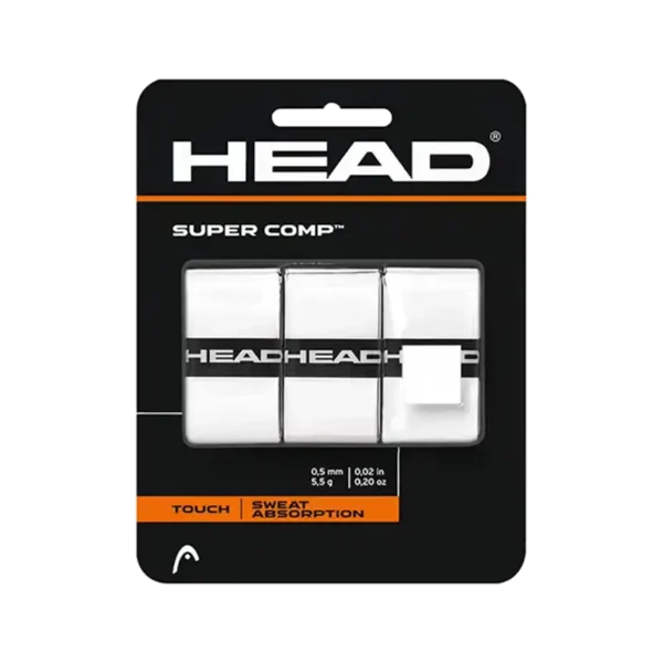 OVERGRIP HEAD SUPERCOMP WH TU