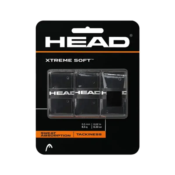 OVERGRIP HEAD OVERWRAP XTREMESOFT BK TU