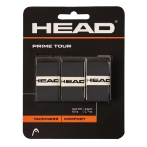 OVERGRIP HEAD PRIME TOUR 3 PCS BK